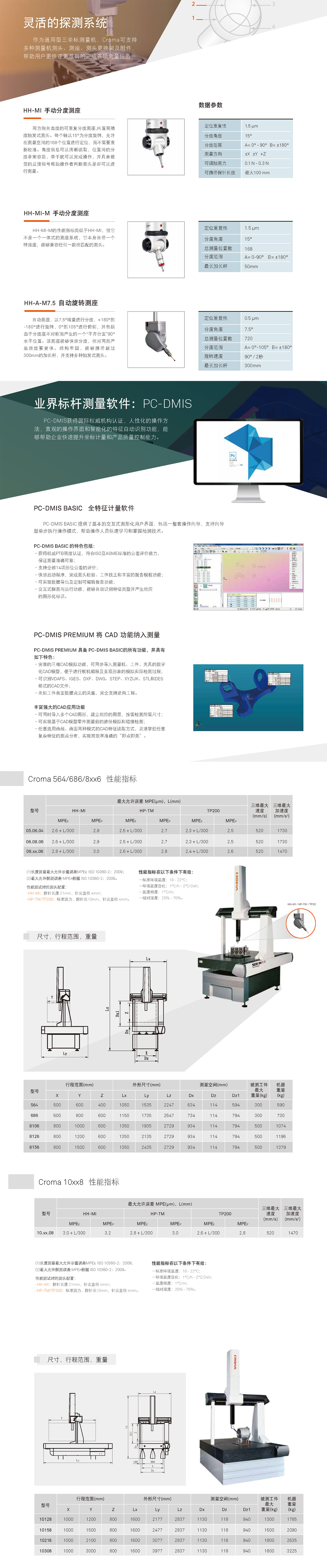 CROMA三坐标测量机