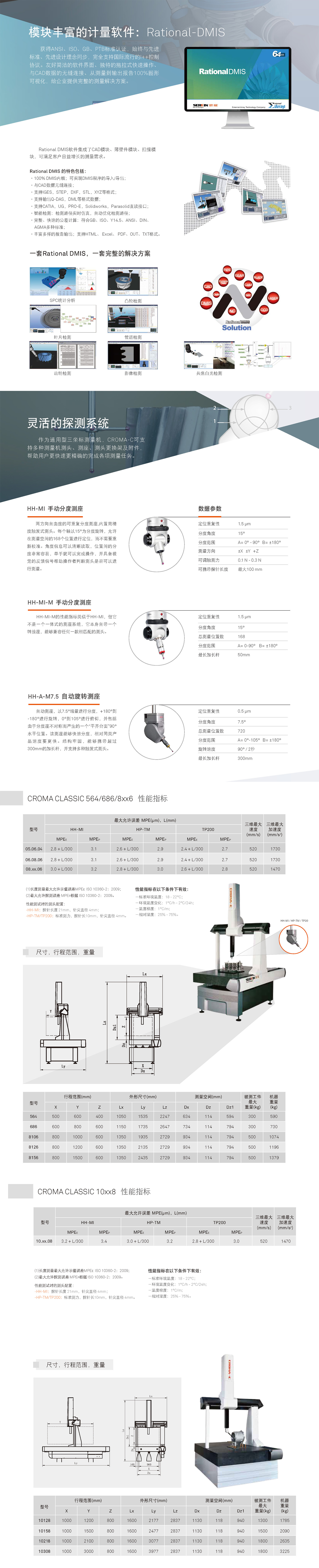 CROMA CLASSIC三坐标测量机