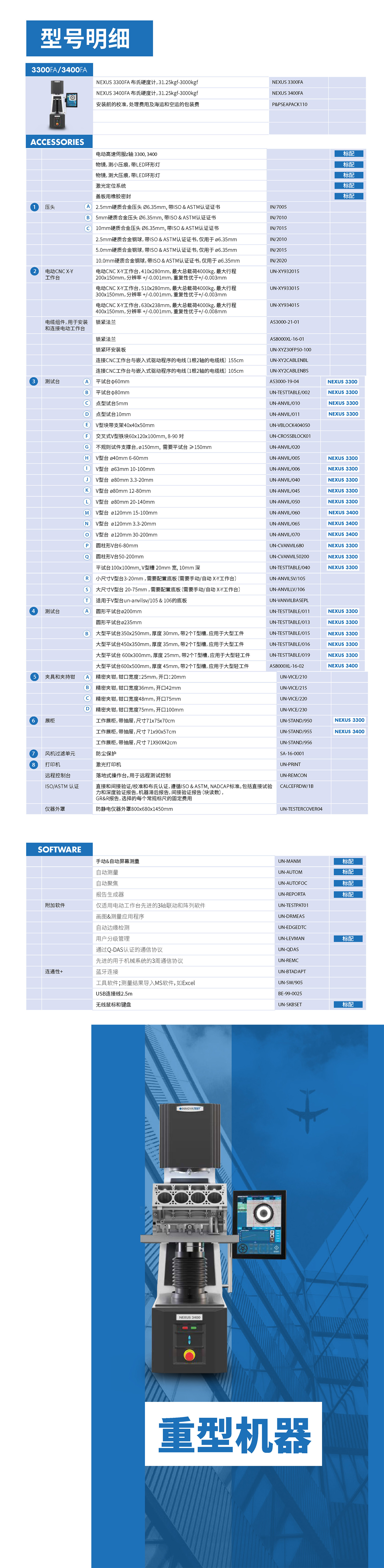 NEXUS 3300F&3400FA布氏硬度计5