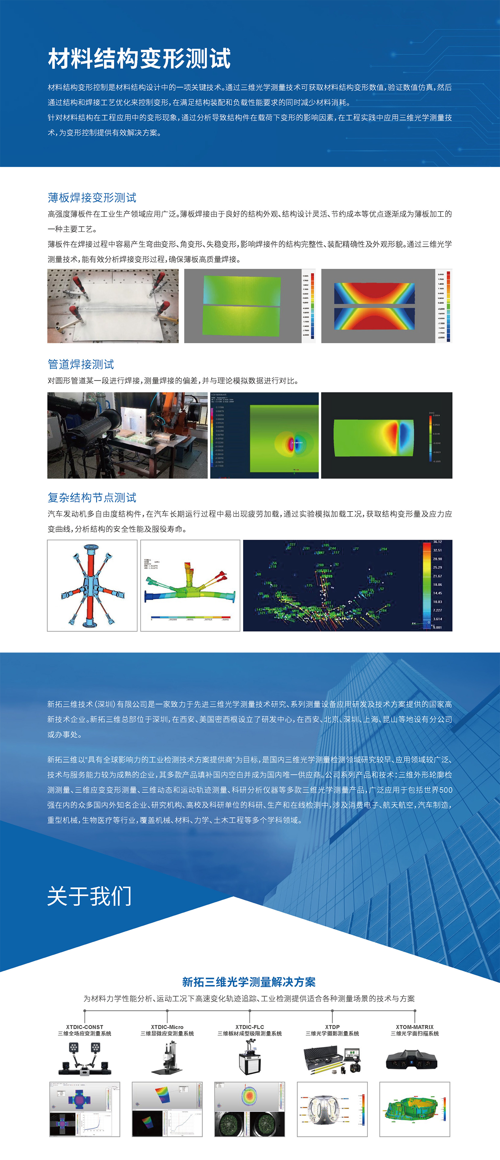 材料测试三维光学解决方案