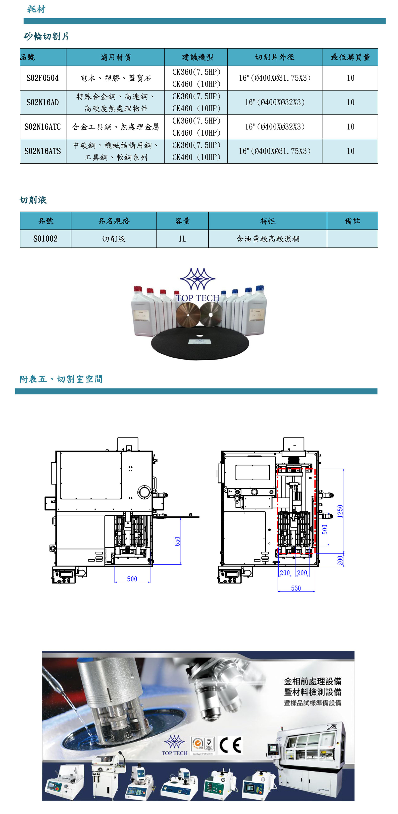  CF450S泛用型精密金相切割机3