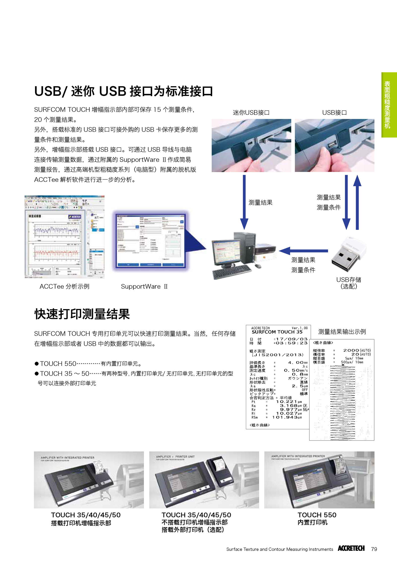 表面粗糙度测量机SURFCOM TOUCH 35/40/45 6
